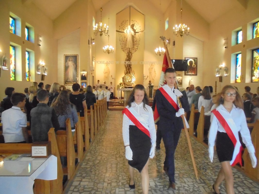 w kościele
