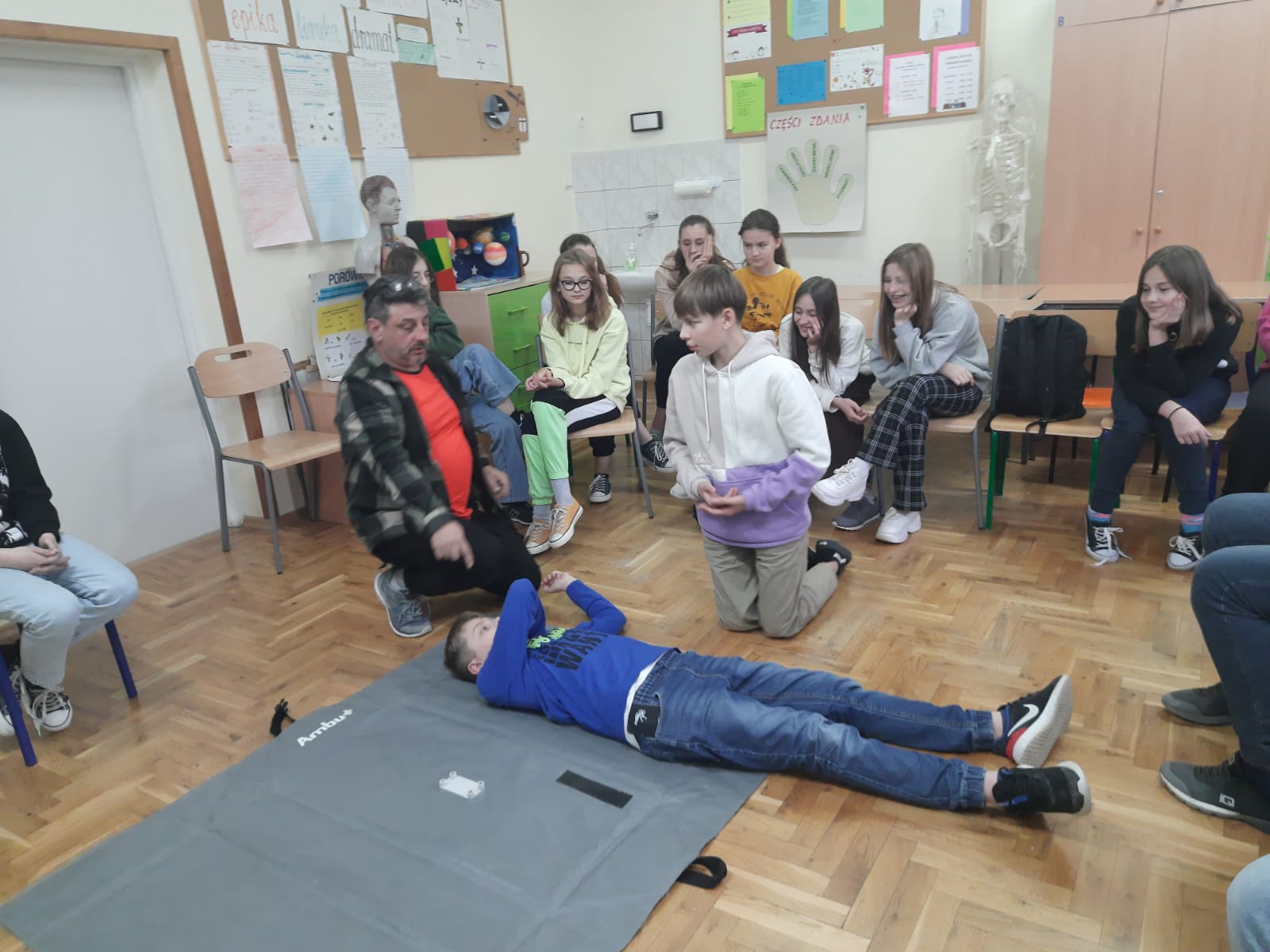 Spotkanie z ratownikiem medycznym