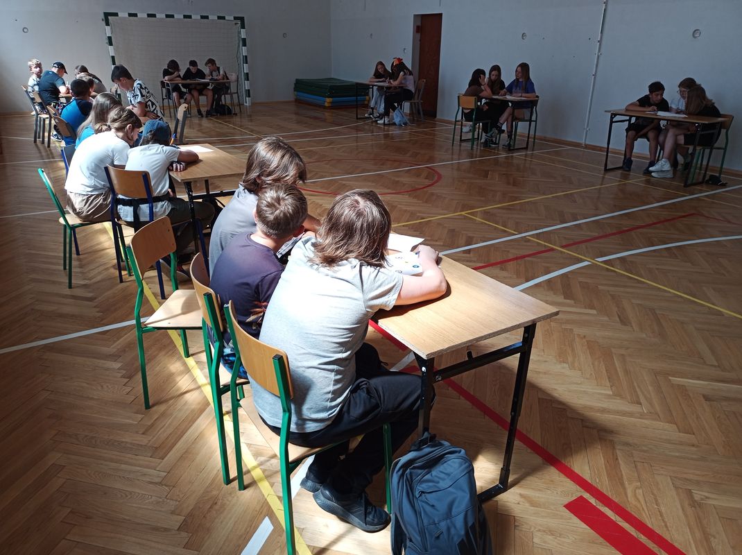 Uczestnicy II Rajdu Rowerowego