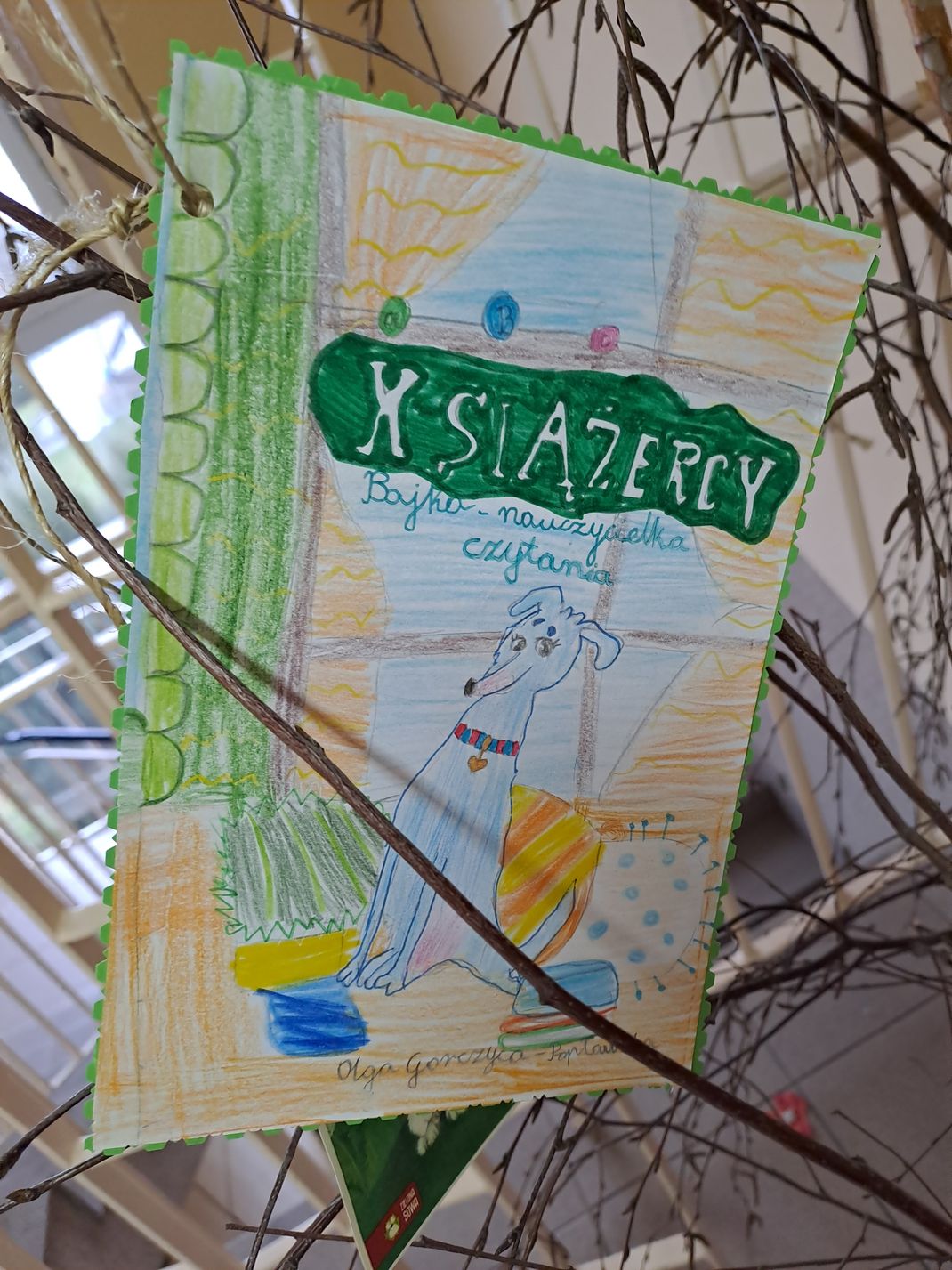  prace uczniów – karty tytułowe książek