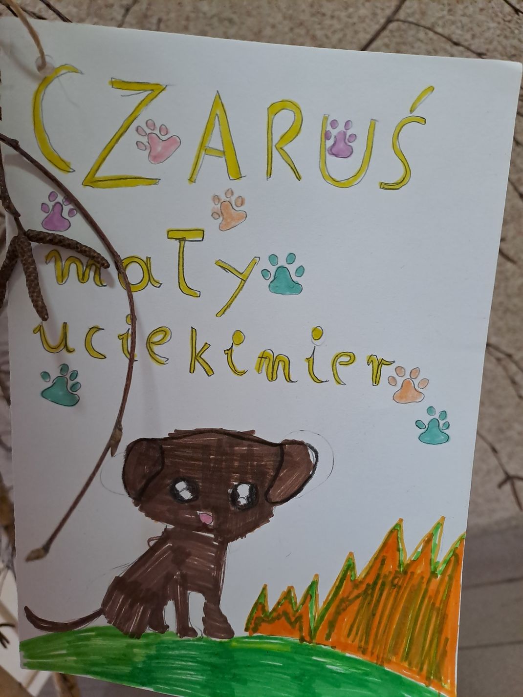  prace uczniów – karty tytułowe książek